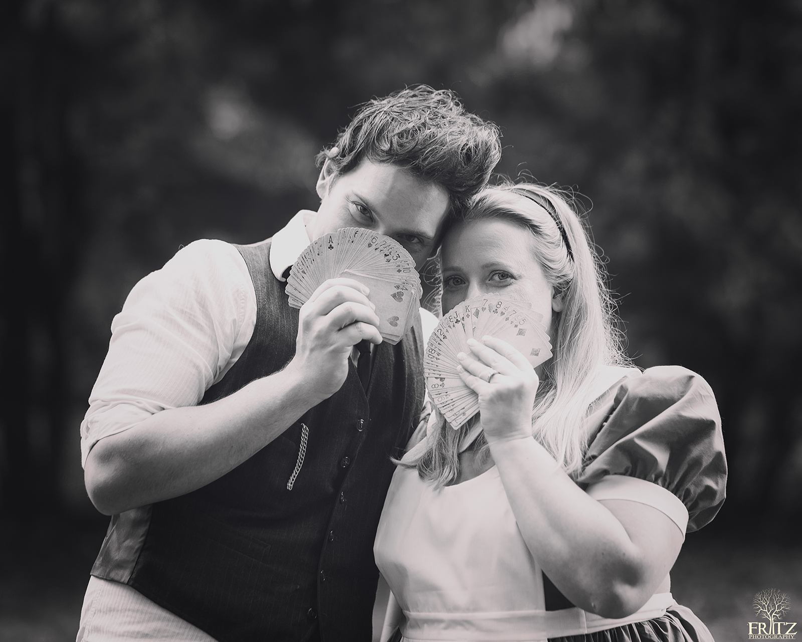 Alice in Wonderland Engagement - Elizabeth Park - Hartford,CT - Fritz Photography - CT Wedding Photographer