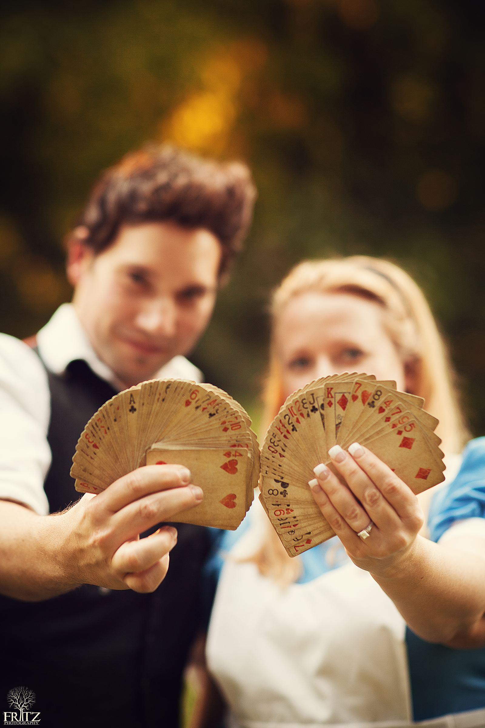 Alice in Wonderland Engagement - Elizabeth Park - Hartford,CT - Fritz Photography - CT Wedding Photographer