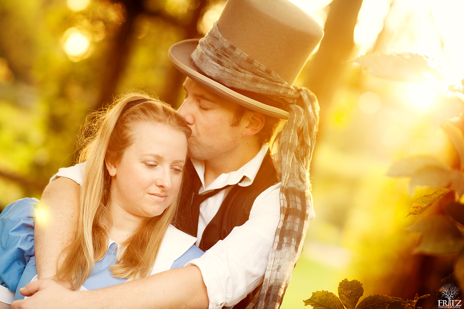 Alice in Wonderland Engagement - Elizabeth Park - Hartford,CT - Fritz Photography - CT Wedding Photographer