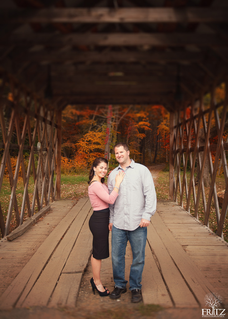 Rose Orchard Engagement Session - Fall Engagement Session - Fritz Photography