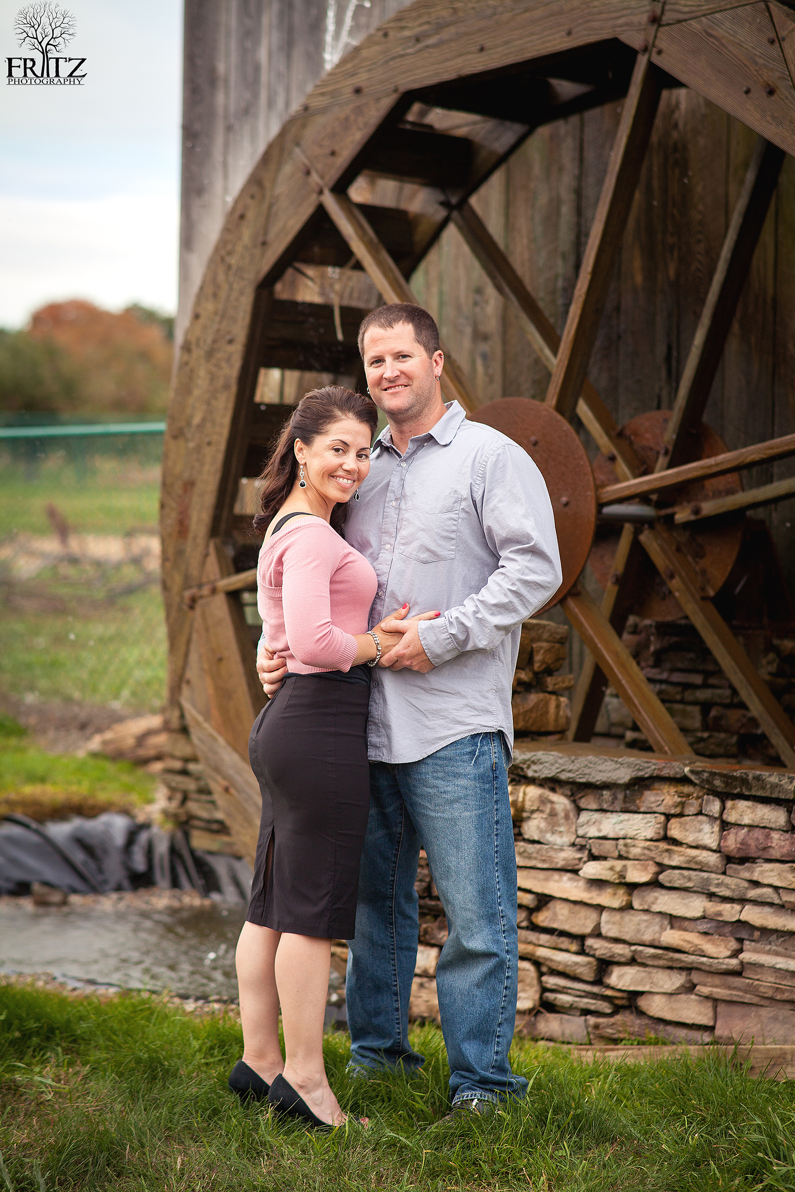 Rose Orchard Engagement Session - Fall Engagement Session - Fritz Photography