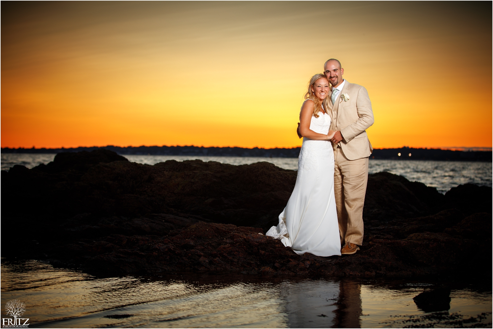 Lighthouse Point Beach Wedding